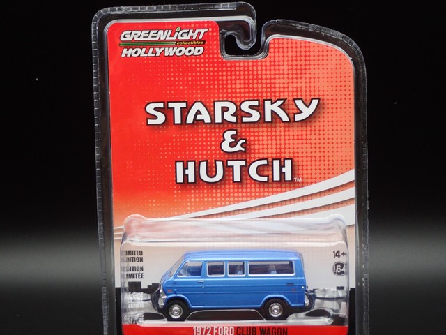 2022 GREENLIGHT 1972 FORD CLUB WAGON STARSKY & HUTCH HOLLYWOOD 1:64 CAR 2022 GREENLIGHT 1972 FORD CLUB WAGON STARSKY & HUTCH HOLLYWOOD 1:64 CAR