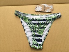 SoulCal & Co Women's Bikini Bottoms UK 8 Black/Green New