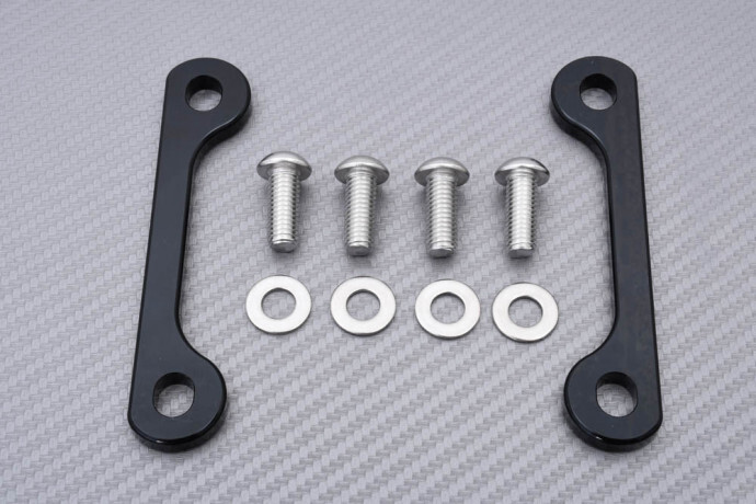Plaques de blocage de cales-pieds GSR 750 pour rouler en solo sur Suzuki WVC5