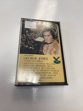 GEORGE JONES - GOOD OLD BIBLE CASSETTE VERY GOOD RARE OOP
