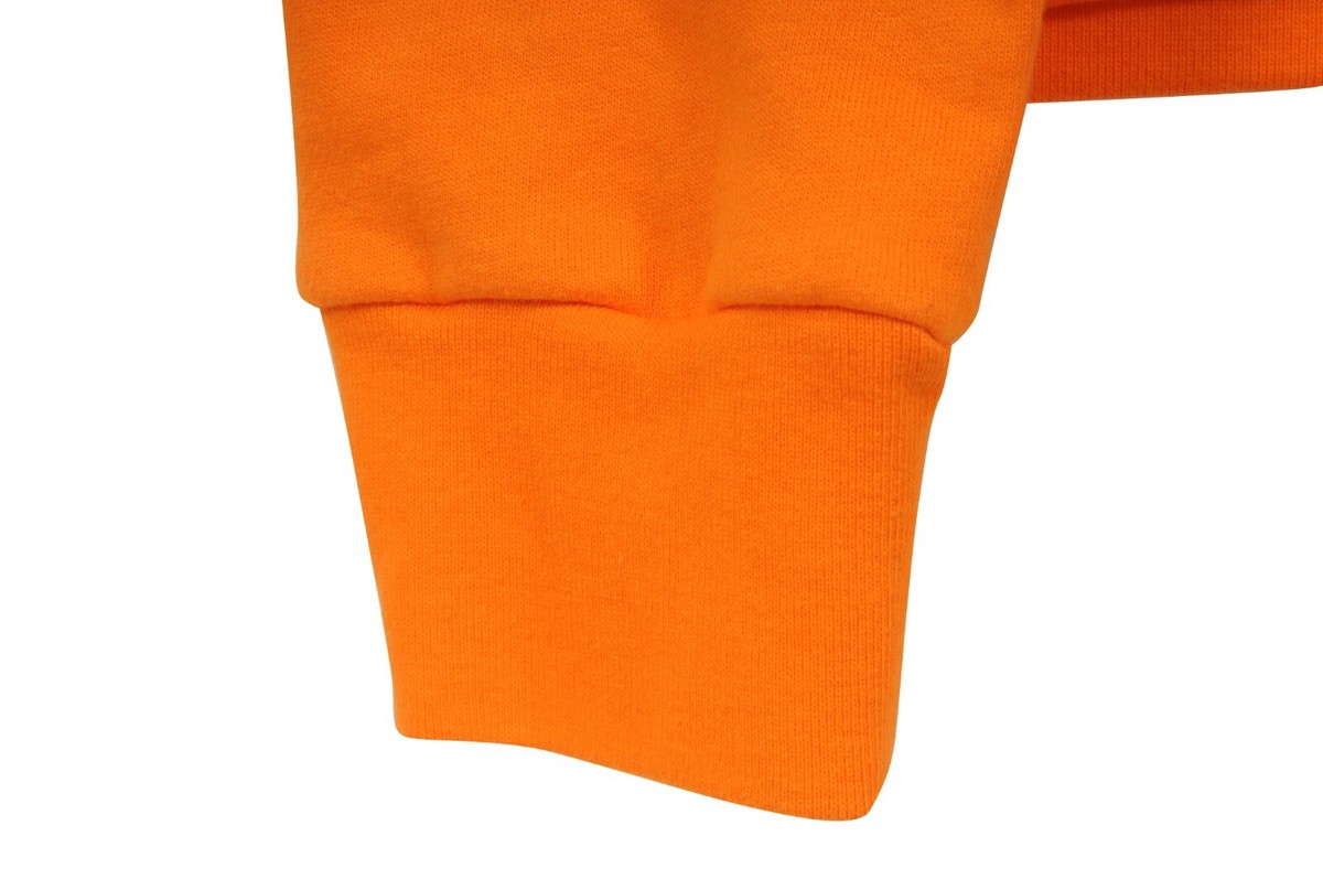 Chrome Hearts Men Off-White Hoodie Small Orange Black Logo Chrome Hearts Men Off-White Hoodie Small Orange Black Logo