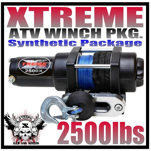 2500LB XTREME ATV WINCH 2500LB Polaris Kit Sportsman 05-10 2500LB XTREME ATV WINCH 2500LB Polaris Kit Sportsman 05-10