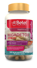 Higadetox Healthy Liver Detox Capsules By Betel Natural - Desintoxica Su Higado