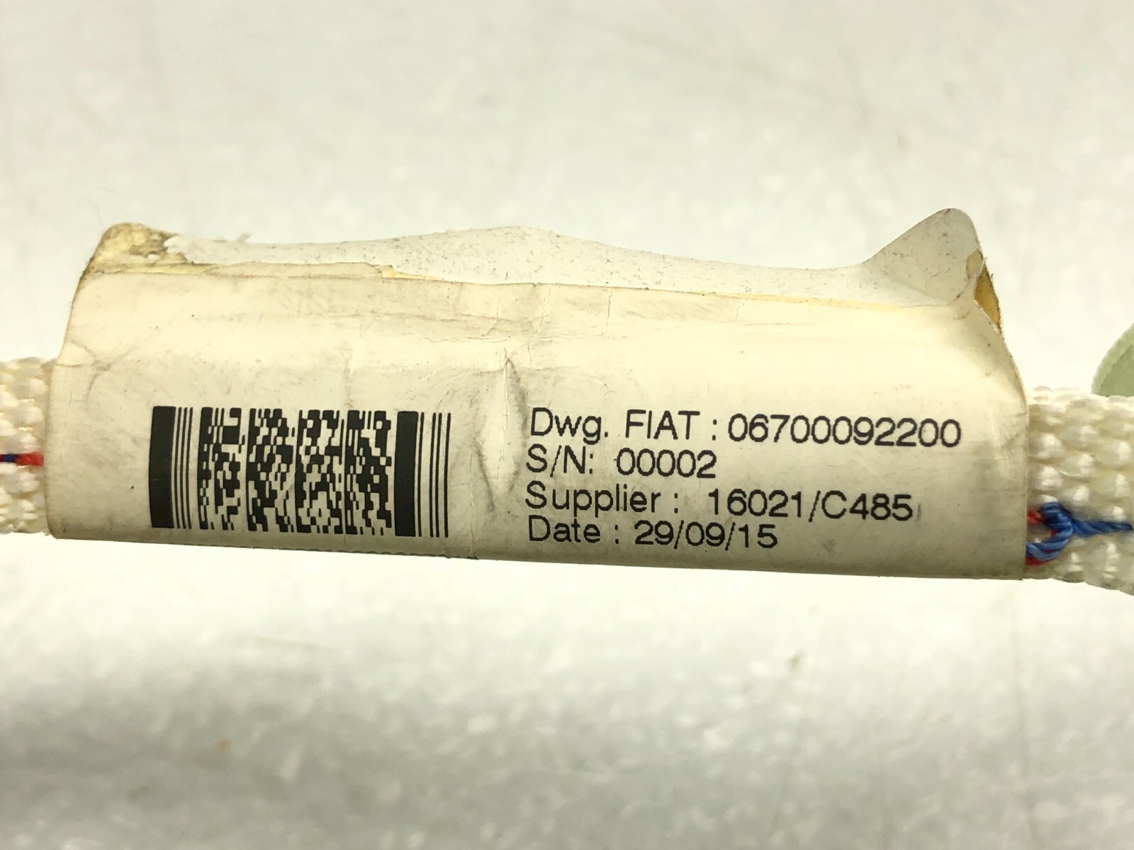 2014-2023 MASERATI GHIBLI RIGHT PASS SIDE ROOF CURTAIN HEAD AIRBAG AIR BAG OEM.