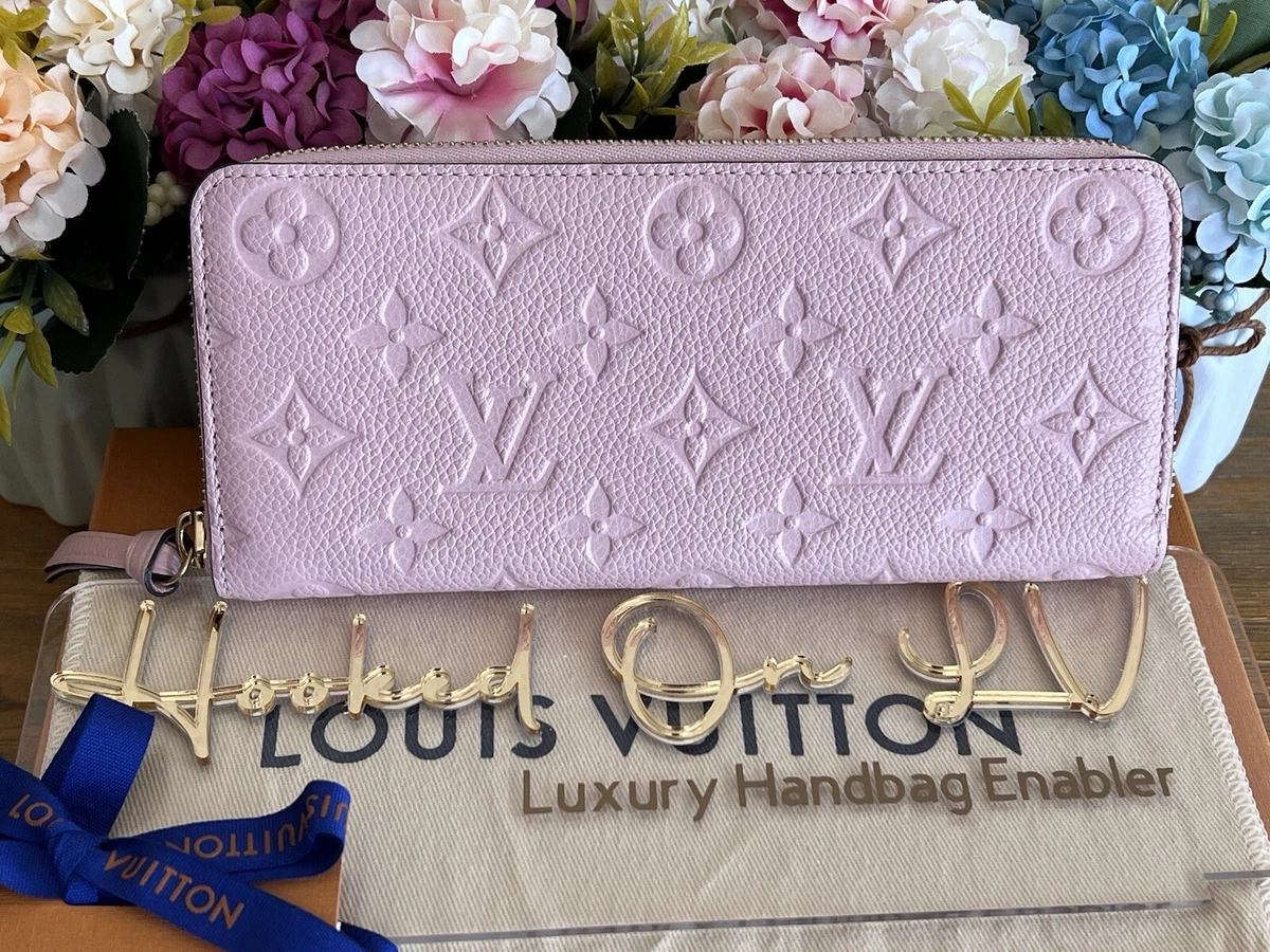 Cherry Monogram Empreinte Clemence Wallet