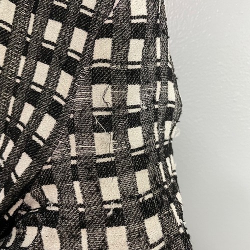 PROENZA SCHOULER abito midi in jacquard arricciato nero taglia 6 da donna - Foto 6 di 11
