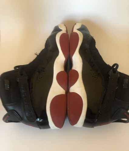 Nike Air Jordan 6 Rings 322992-071 Basketball Dunks Black Red Size 7 UK5 - Picture 3 of 15