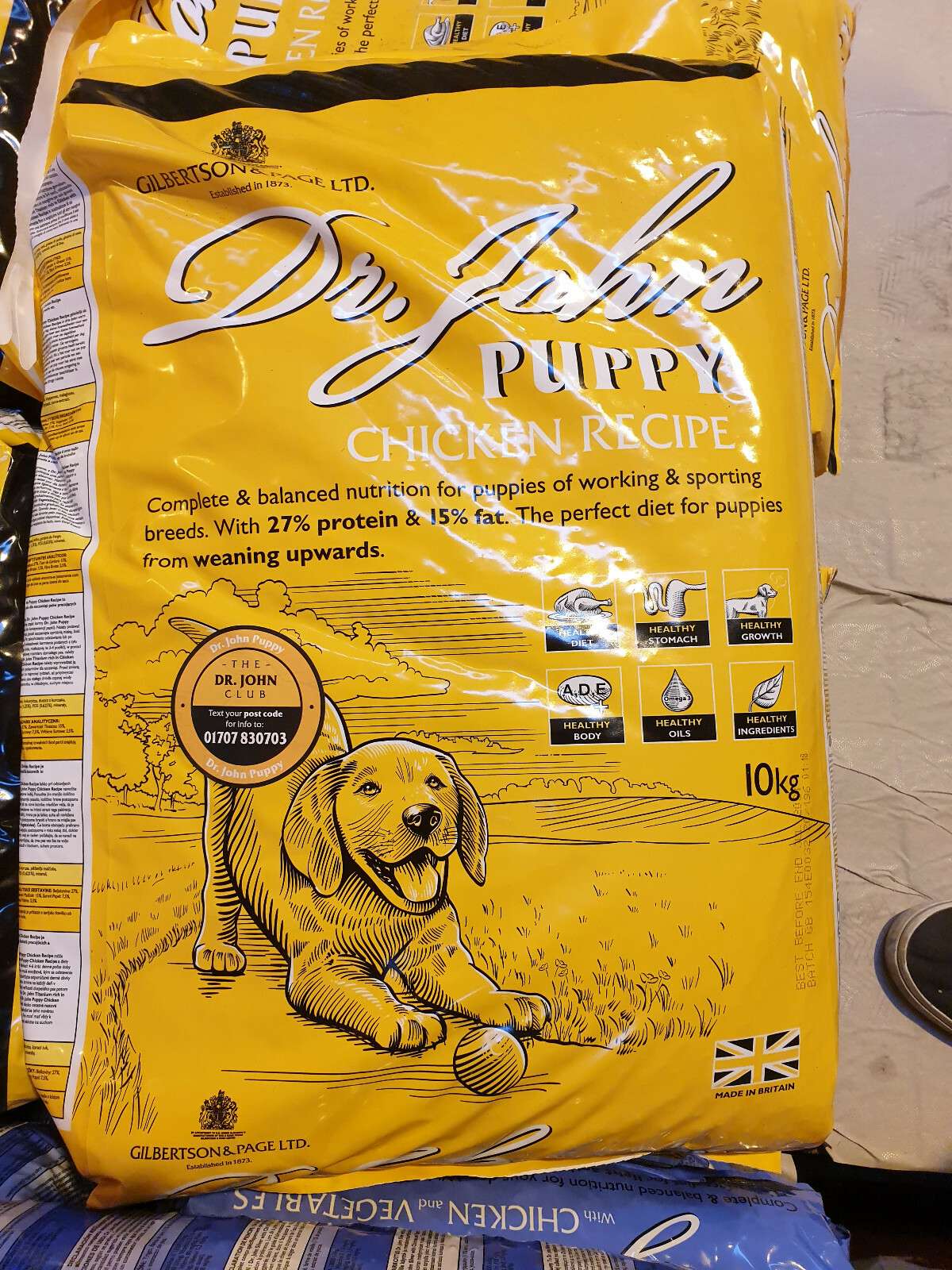 DR JOHN PUPPY 2kg 4kg 10kg Complete Junior Dog Food bpl Puppies vf