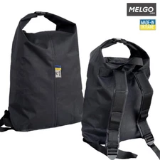 Bag - Tactical duffel bag 25 l Oxford 600 D PVC Black MELGO (military, waterproo