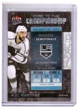 Alec Martinez 2014-15 Fleer Ultra Road to the Championship Card #RTCLAK-AM