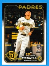 2024 Topps Update Series Rookie Debut Jackson Merrill RC US169 San Diego Padres