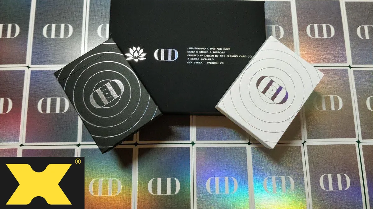 Echo X Smoke & Mirrors Playing Cards Box Set By Lotusinhand and