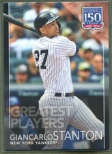 2019 Topps Update - 150 Years (BLACK) - #150-18 Giancarlo Stanton (156/299)