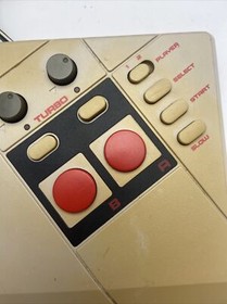 Nintendo NES-026 Advantage Controller Joystick Vintage Video Game Turbo