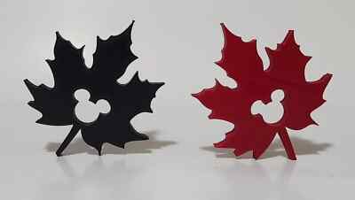 Mickey Maple Fall Decoration - 3D Printed