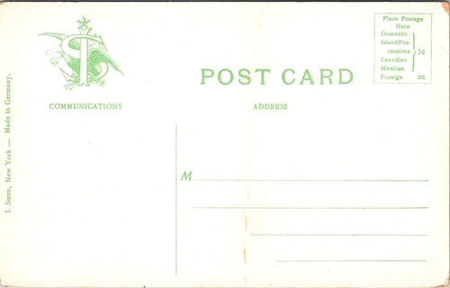 ROCKAWAY BEACH, QUEENS NEW YORK - SCHOOL ON ACADEMY AVE - OLD POSTCARD - Picture 2 of 2