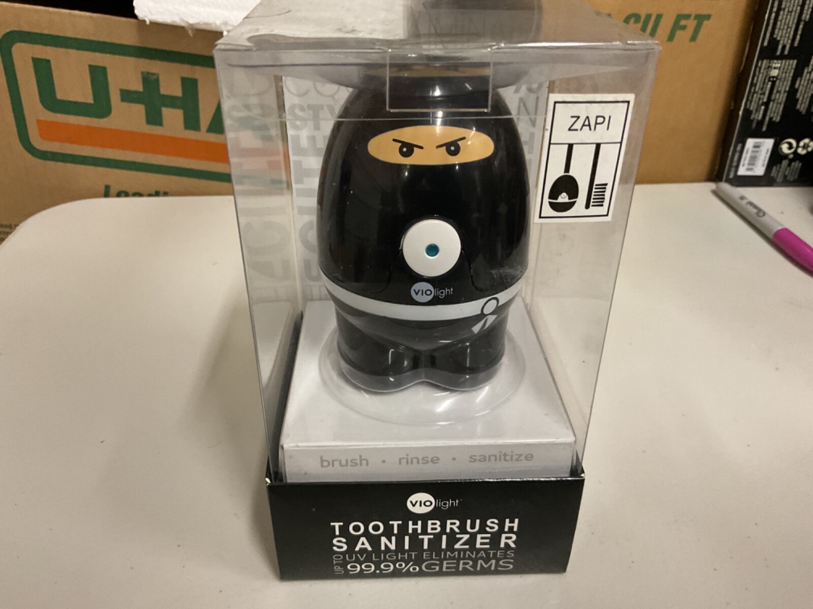 Zapi Violight Ninja Toothbrush Sanitizer BRAND NEW