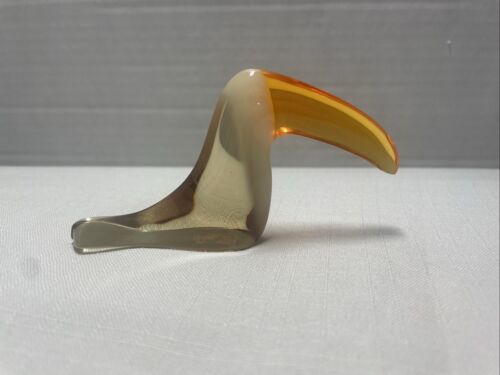Vintage Abraham Palatnik Acrylic Lucite Sculpture Toucan From Brazil