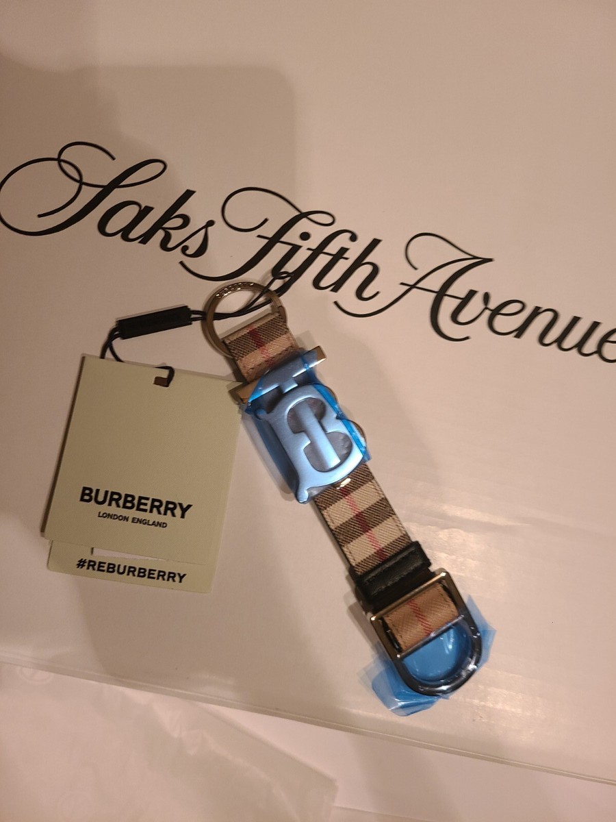 BURBERRY KEY CHAIN MS Monster CHARM LEATHER Racing for sale online