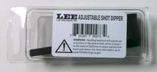 Lee Adjustable Expandable Shot Dipper for Shotshell Reloads New