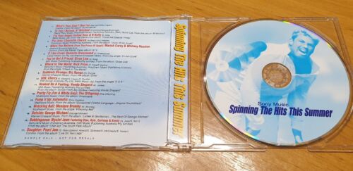 Spinning The Hits**Rare Sony CD Sampler** Pearl Jam, Mariah Carey, Shane Warne - Picture 3 of 8