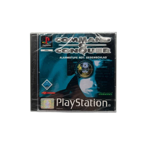 NEU Sony PlayStation 1 PS1 Spiel - Command and Conquer Tiberiumkonflikt -PAL CiB