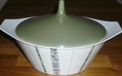 Ragout / Terrine + Deckel 1,3 L Rosenthal SUDIO LINIE BERLIN Grunewald 4007 - Bild 1 von 4