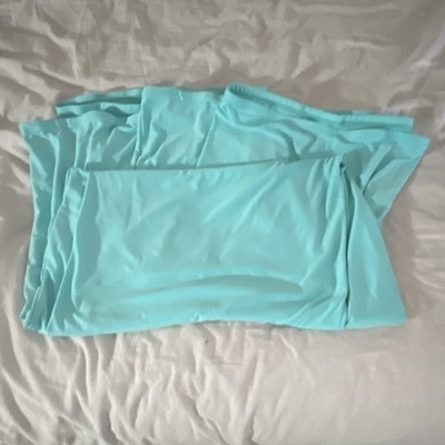 ODOXIA Twin Size Sensory Compression Sheet Light Blue Spandex Autism ADHD Calmin