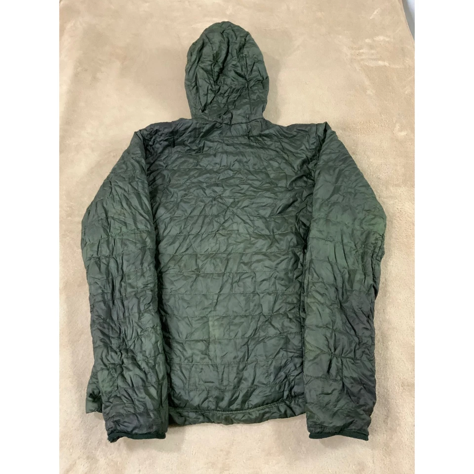 Chaqueta con Capucha Patagonia Nano Puff Para Hombre Pequeña Verde Acolchada (TEÑIDA Verde) 84222 Foto 2 de 4