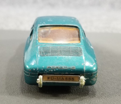 VTG GAMA 973 PORSCHE 911 M 1/42 SCALE MADE IN W. GERMANY DIECAST METAL GREEN - Picture 5 of 11