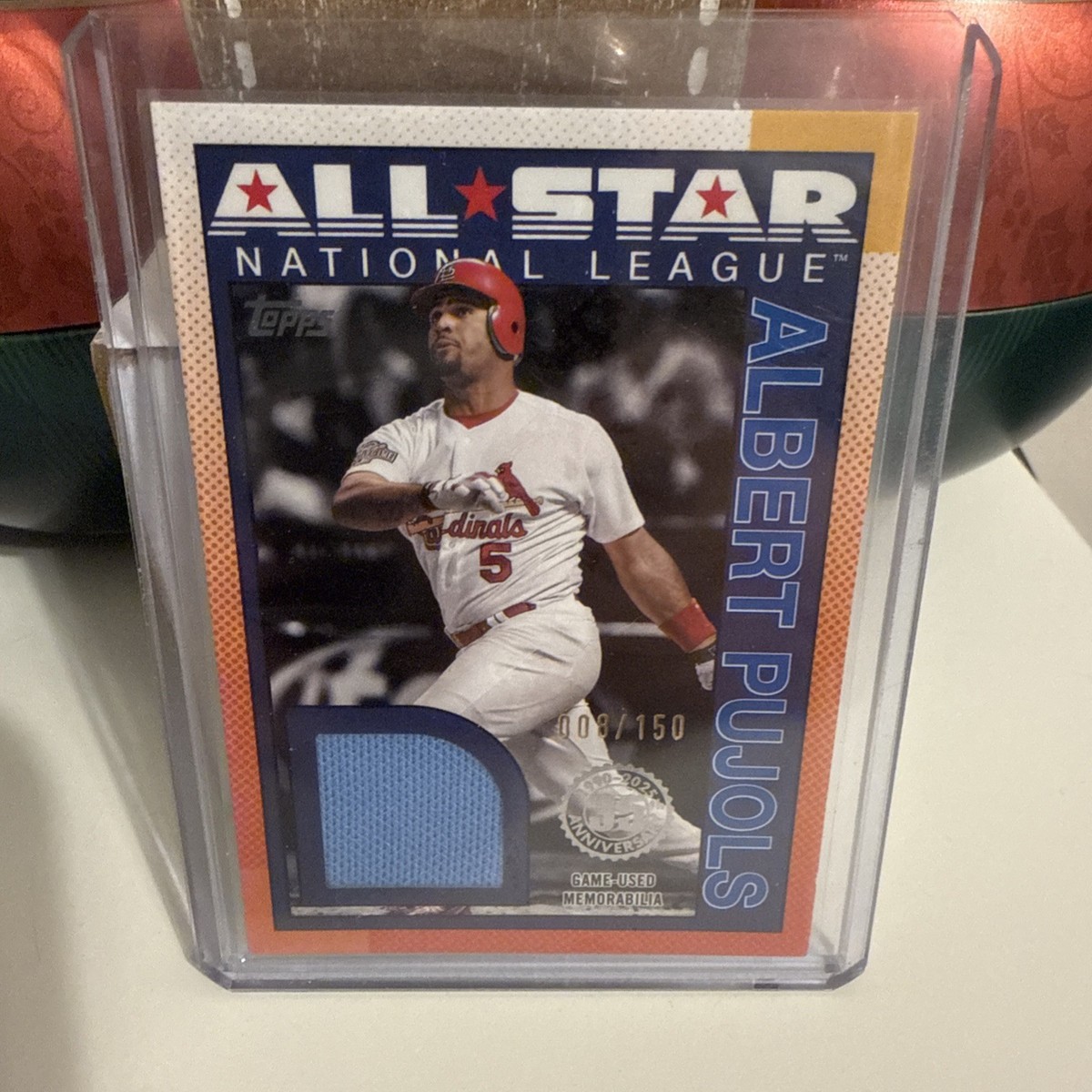 2025 Topps Series 2 - 1990 Topps Baseball All-Stars Relics Albert