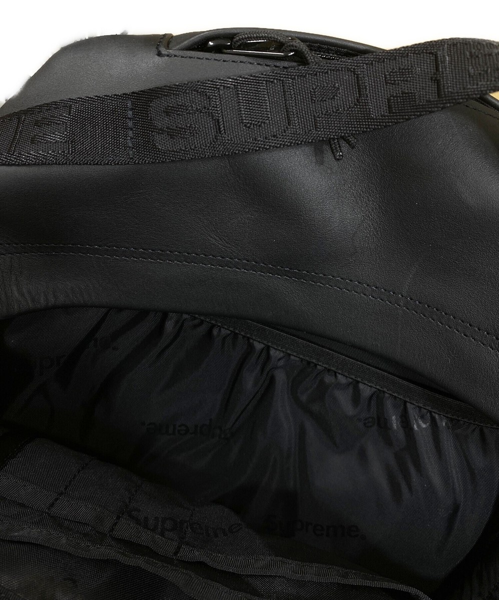 SUPREME 23AW LEATHER BACK PACK backpack black | eBay SUPREME 23AW LEATHER BACK PACK backpack black | eBay