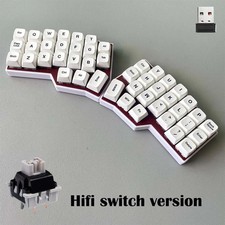 CORNE V4 2.4G Wireless Split Ergonomic Keyboard Hot-Swap VIAL 46-Key MX NEW
