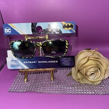Batman Kids Sunglasses 100 UV Protection Camouflage Black and Yellow DC Comics
