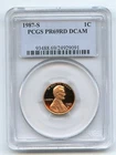 1987-S Lincoln Memorial Cent Proof — photo from another recent sale