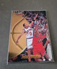JOHN STARKS NBA CARD TOPPS BOWMANS BEST 1997-98 HOLO # 20 NEW YORK KNICKS