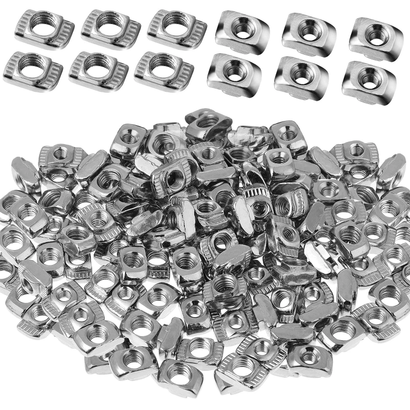 Sliding T Slot Nuts M3 M5 Aluminium Extrusion Profile Fasteners UK Set