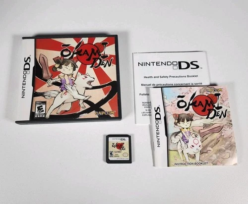 Okamiden (Nintendo DS) - CIB w/ Inserts - *TESTED* - FAST SHIPPING