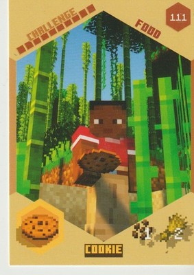 Panini 2024 Minecraft Challenges #111 Cookie