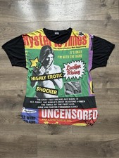 Vtg Hysteric Glamour ‘Highly Erotic Shocker’ Magazine Cover Oversized Size FREE