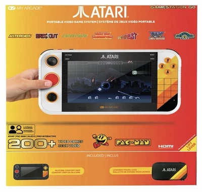 Atari My Arcade Gamestation Go Portable Handheld Gaming Console 200+ Games