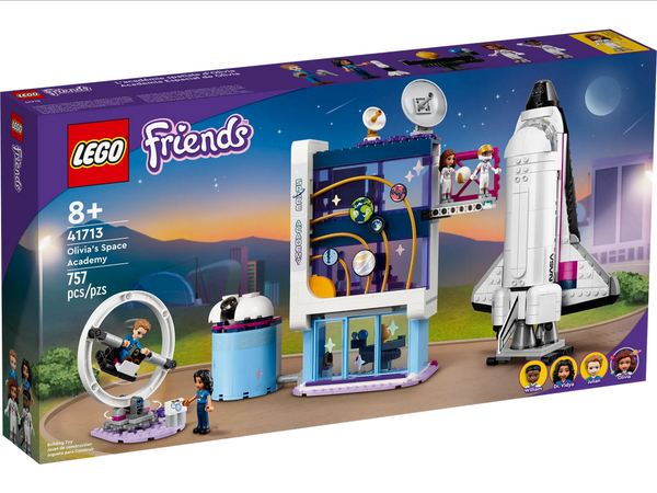 Lego Friends: Olivias Raumfahrt-Akademie (41713) Minifiguren Neu Ovp Rakete-image