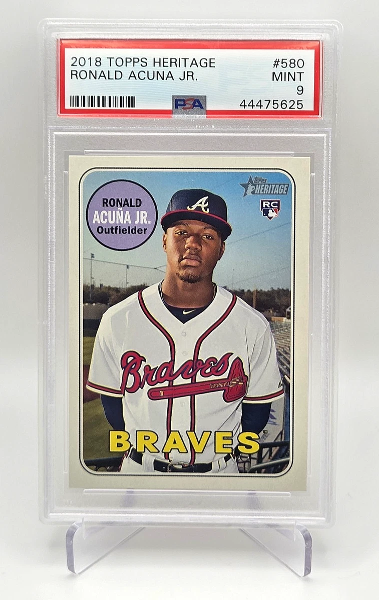 Topps Baseball 2018 Season Ronald Acuña Jr. Sports Trading Cards