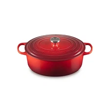 Le Creuset Signature Enameled Cast Iron Oval Dutch Oven - No Import Fees
