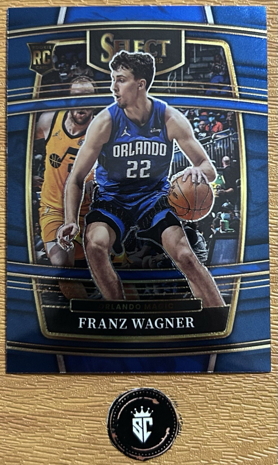 Franz Wagner 2021-22 Panini Select Concourse Retail Blue Rookie #15 Magic