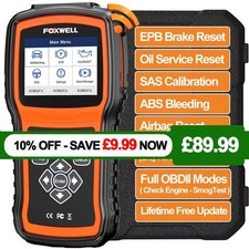 NT630 Plus Car OBD2 Scanner Diagnostic Tool ABS Bleeding SRS SAS EPB OIL Reset
