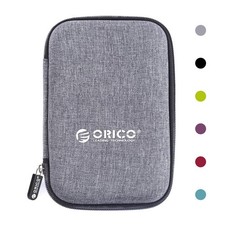 ORICO Hard Drive Case 2.5 inch External Storage Carrying Bag Grey