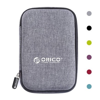 ORICO Hard Drive Case 2.5 inch External Storage Carrying Bag Grey