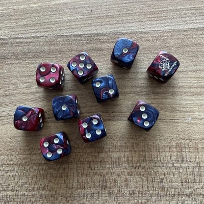 Würfelkrieger Würfel D6 10er Set
