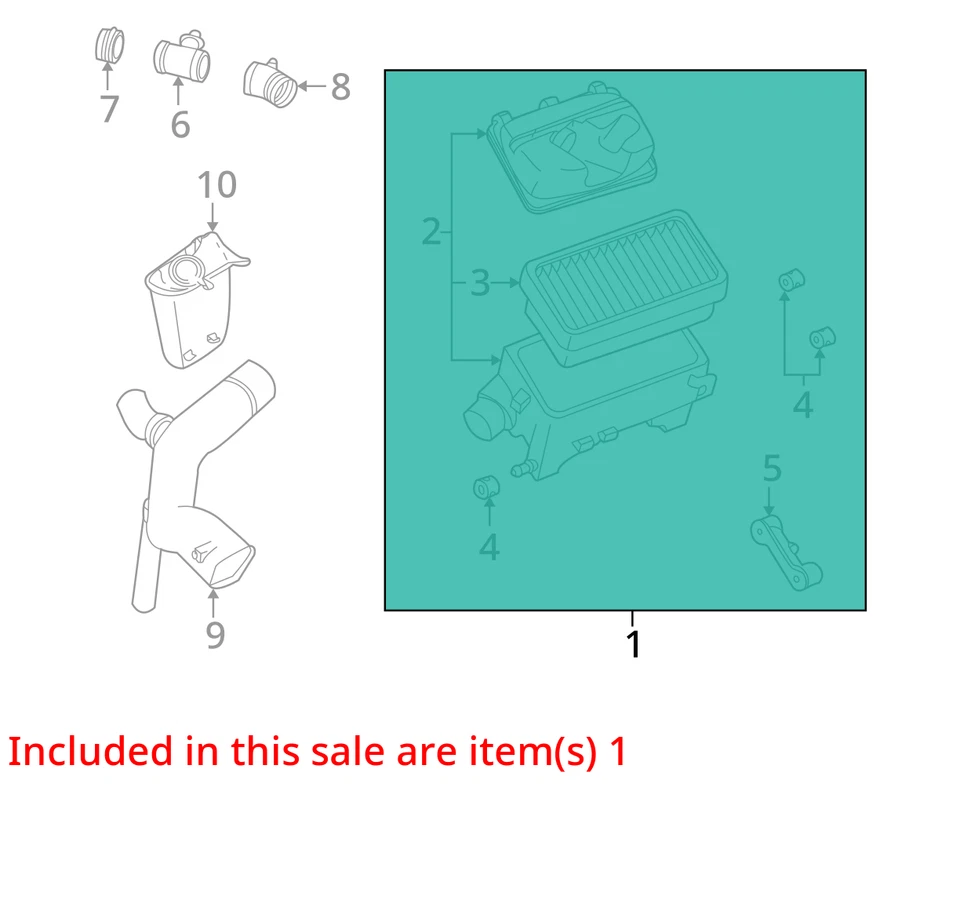 Filtro de aire 3,0 L compatible con 00-05 SATURN SERIE L 10185271 Foto 4 de 4